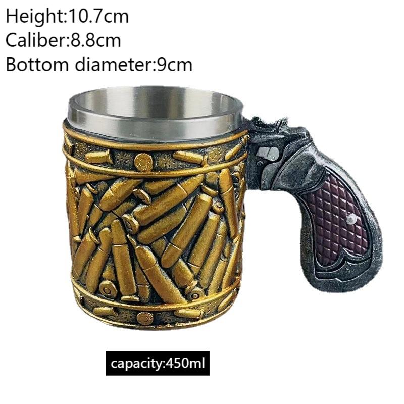 Pistol Grip Coffee Mug — 12oz